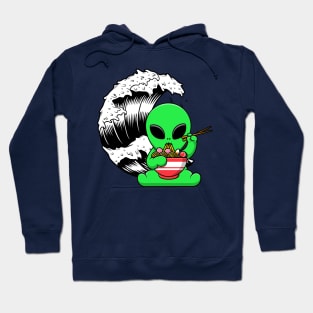 Ramen Alien Cute Hoodie